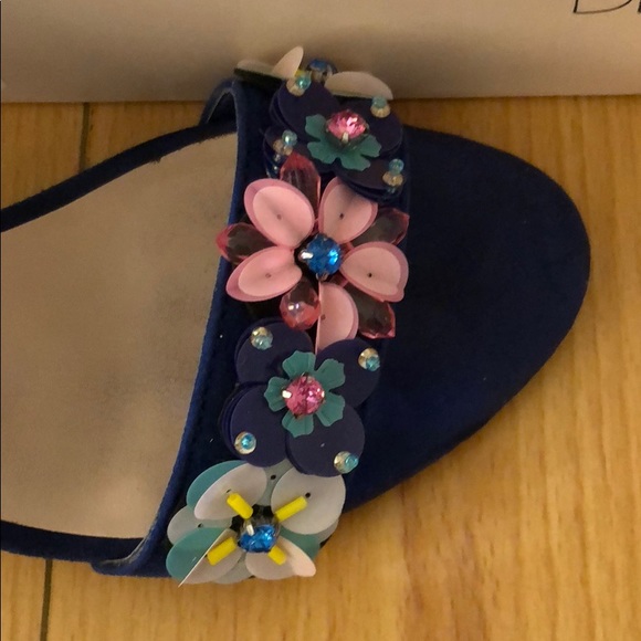 BP Beaded Floral Heels - Picture 3 of 3